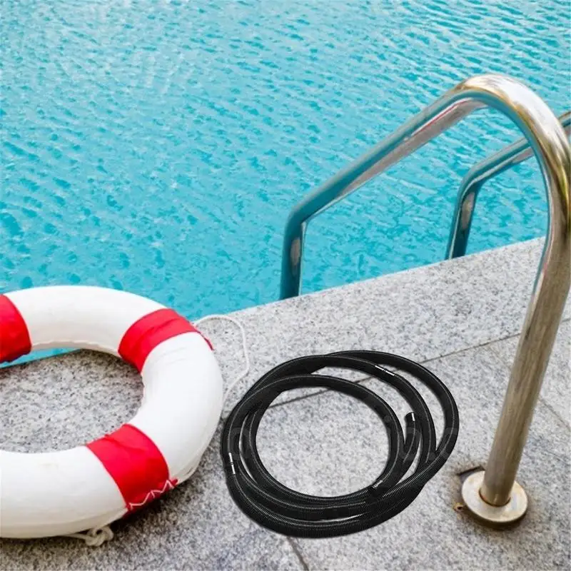 Swimming Pool Hose Water Hose With 32 Mm Diameter And Total Length 63m UV And Chlorine Water Resistant Swimming Pool