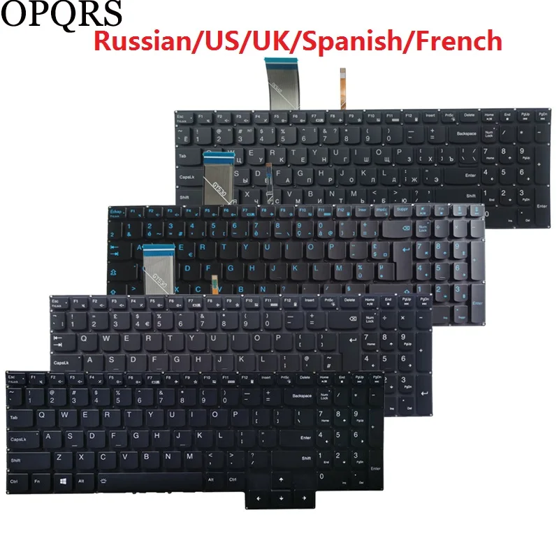 

NEW Russian/US/UK/french/Spanish Laptop Keyboard For Lenovo IdeaPad Gaming 3-15IMH05 15ARH05 15ACH GY530 GY550 GY570 backlight