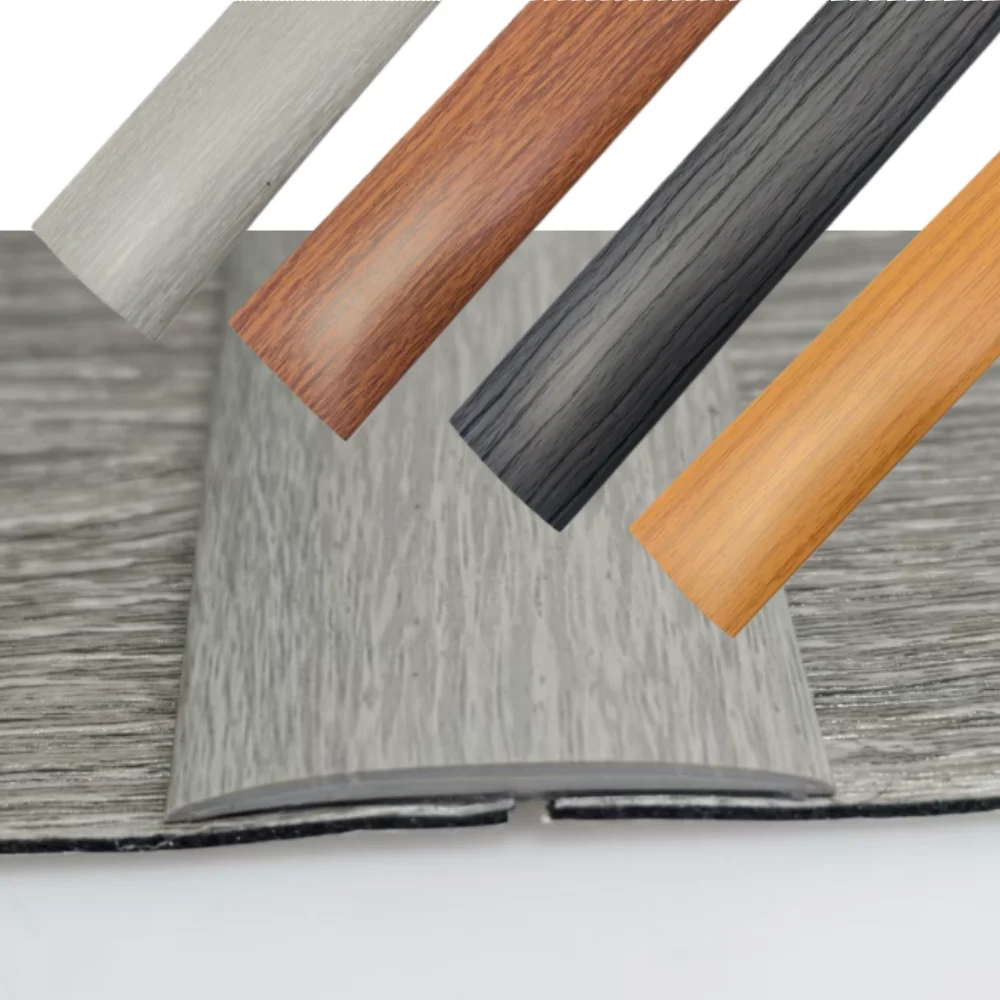 Bandes de couverture de sol auto-adhésives, 1 pièce, 1m/3m, bande de garniture de bord de tapis, transition de sol, seuil de porte, lacunes, bande d'étanchéité inférieure de porte