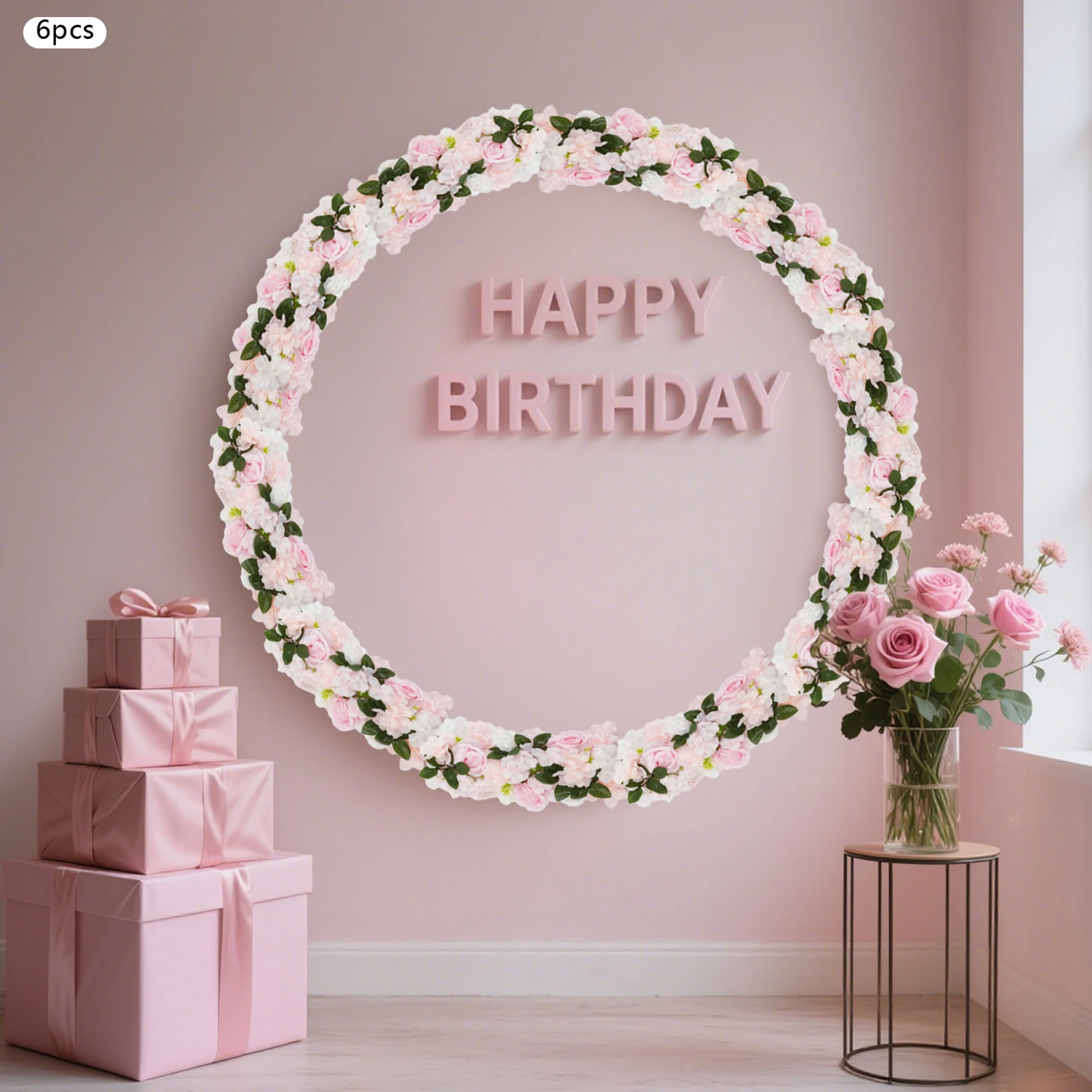 

Искусственные цветы, 6 шт. шелковые искусственные цветы для свадебного декора, реалистичные цветочные композиции для домашней вечеринки, декоративные цветы