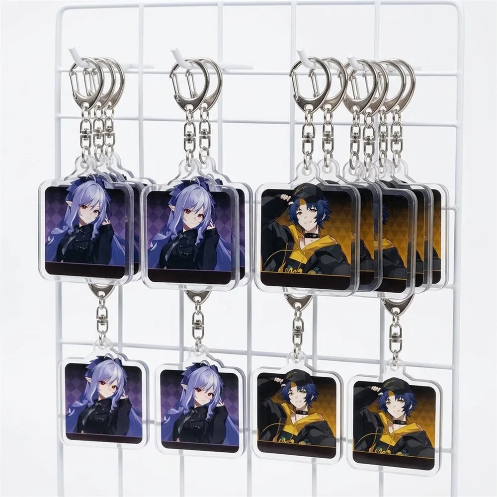 6CM Acrylic Keychain Stand Model Ornament Accessories Goods Christmas Gifts Anime Zenless Zone Zero