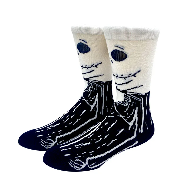 2023 New Anime Women Men Socks Long Socks Men‘s Knee-High Cosplay Sock Adult Personality Hip Hop Harajuku Long Funny Socks 36-45