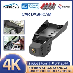 4K Dash Cam Car DVR Camera for BMW X1 X3 X4 X5 F07 F10 F11 F15 F16 F20 F21 F25 F26 F30 F31 F32 F36 F45 F48 F80 F82 F85 2013-2022