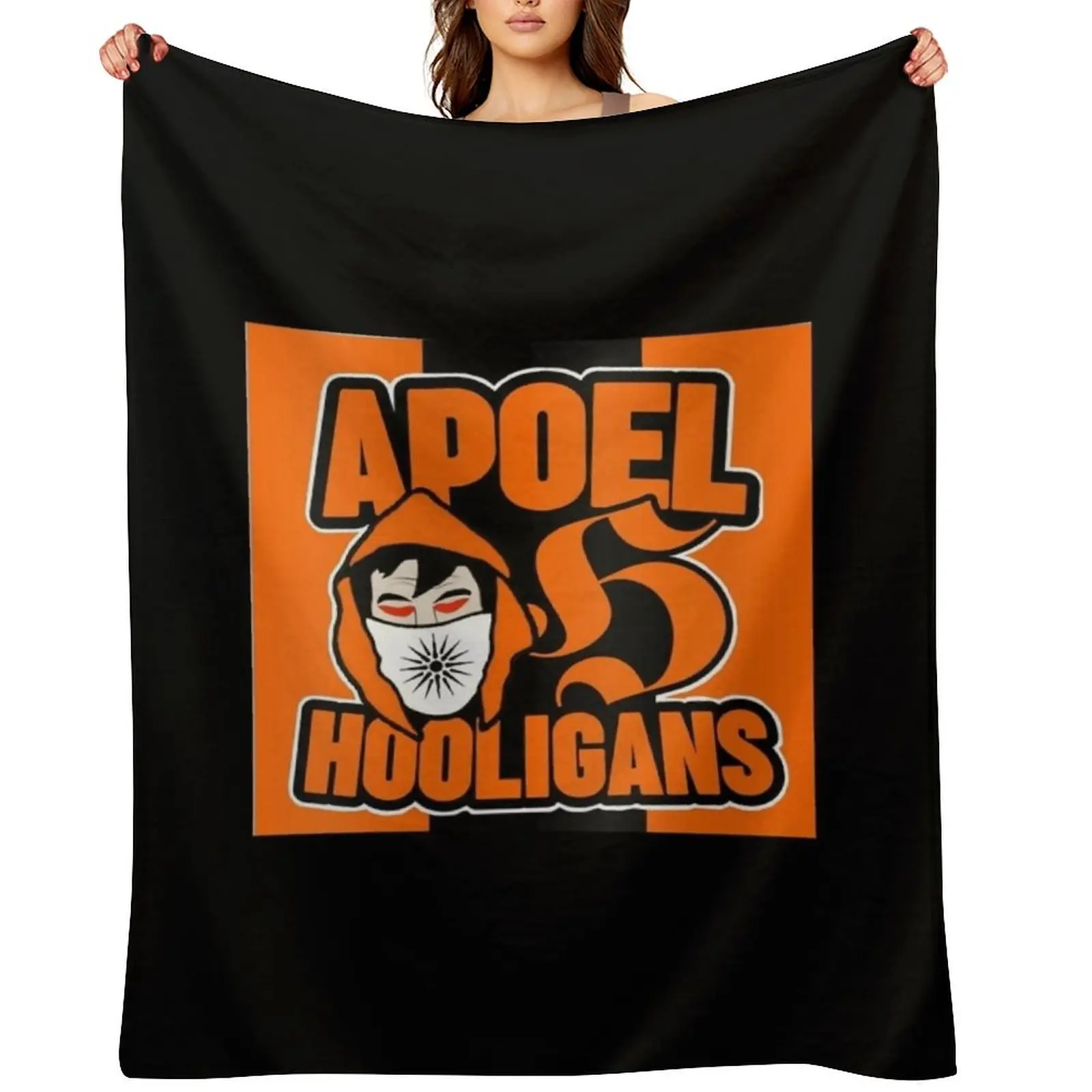 

Apoel Nicosia Football Club Throw Blanket For Sofa Thin Multi-Purpose Winter beds For Baby Blankets