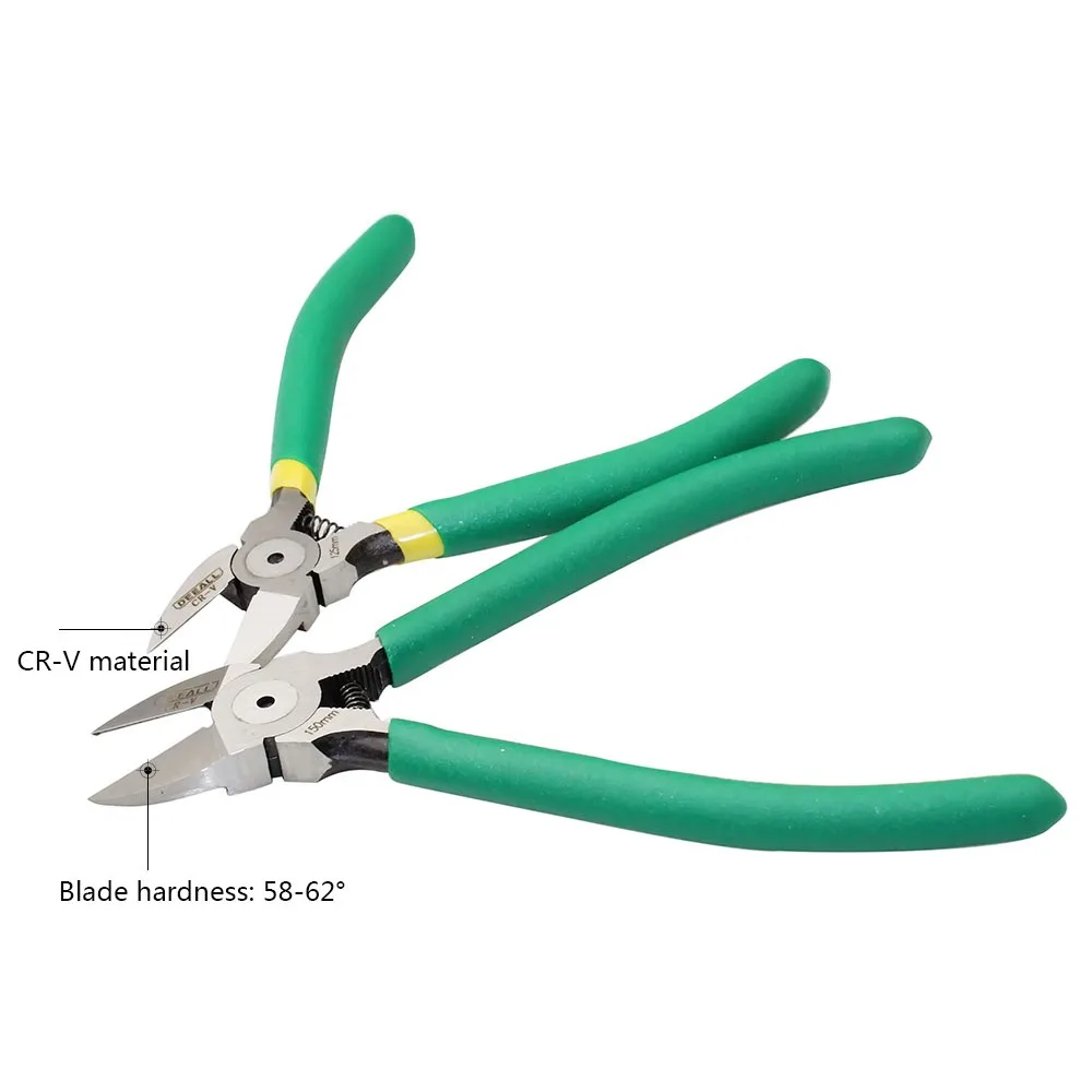 CR-V Plastic pliers 5/6inch Jewelry Electrical Wire Cable Cutters Cutting Side Snips Hand Tools Electrician tool