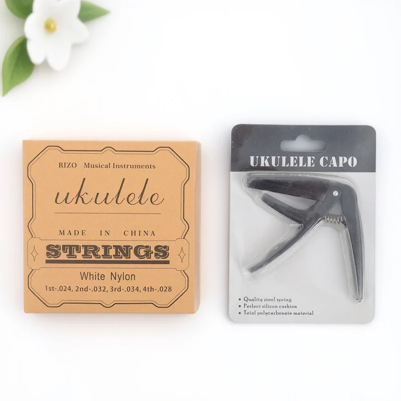 

1Set Classical Guitar Strings with Capo Replacement Set Nylon Material Strong Sound Quality Easy to Install Guitar Parts