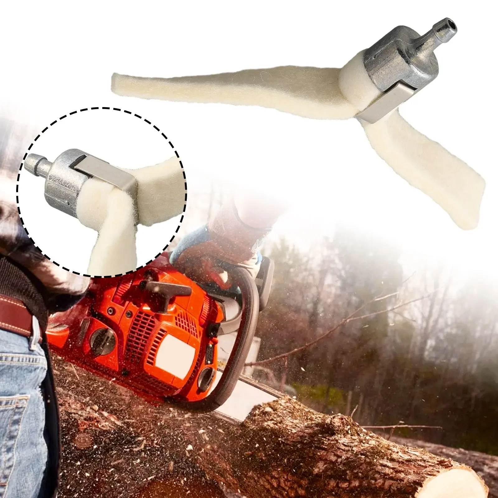 فلتر وقود لماكينات تشذيب الحج ، 122HD45 ، 122HD60 ، 122C ، 122LD ، 122LK ، 122LDX ، 129L ، 129RJ ، أجزاء جزازة العشب ، 1