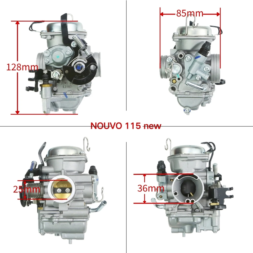 Motorcycle Carburetor Carb For Yamaha NOUVO NOUVO S NOUVO'S NOUVO115 NOUVO125