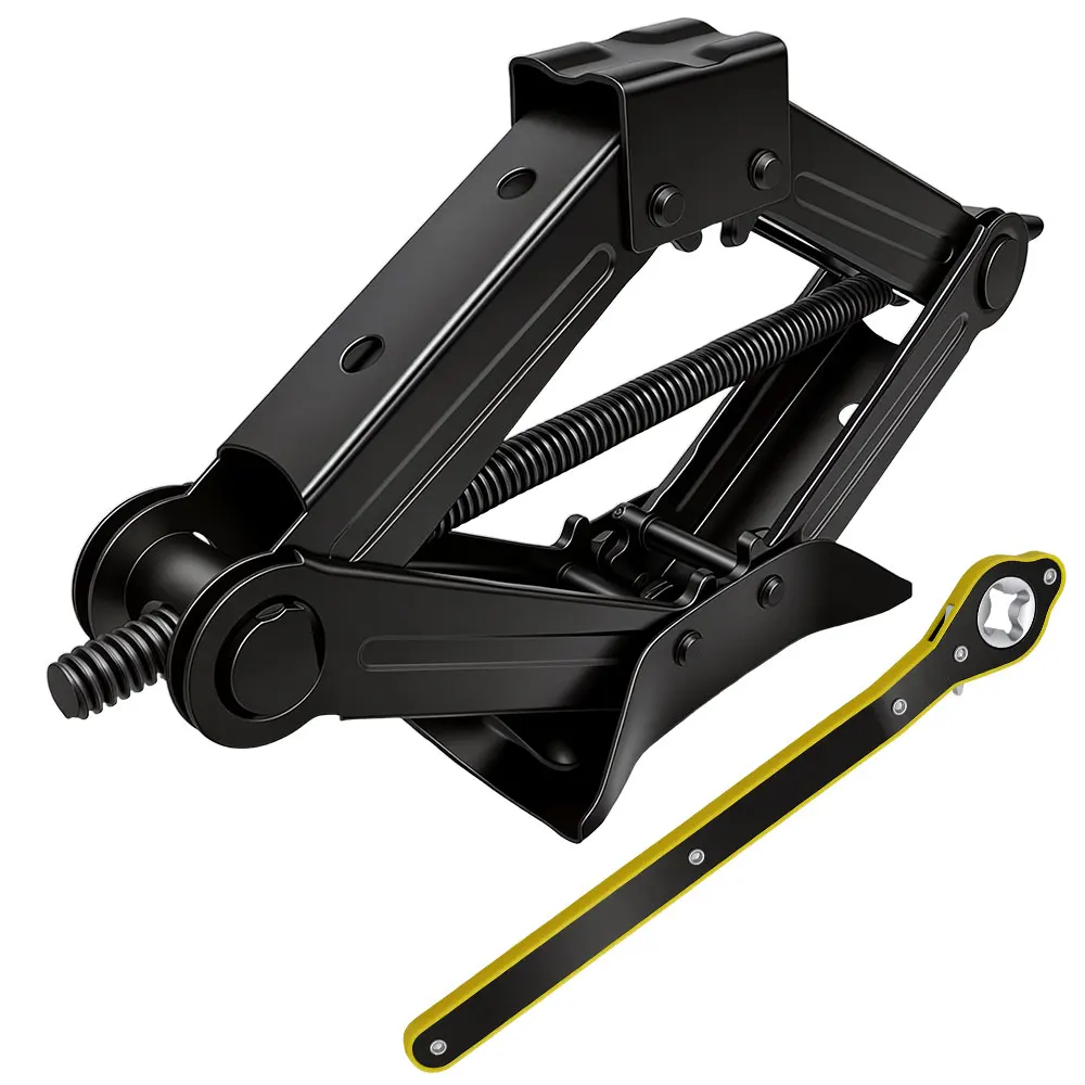

NEW Car jacks 1.5T/2.5T Manual Lift Jack Car Repair Tool Lifting Tool with Labor-saving Ratchet Wrench Foldable Jack for Car
