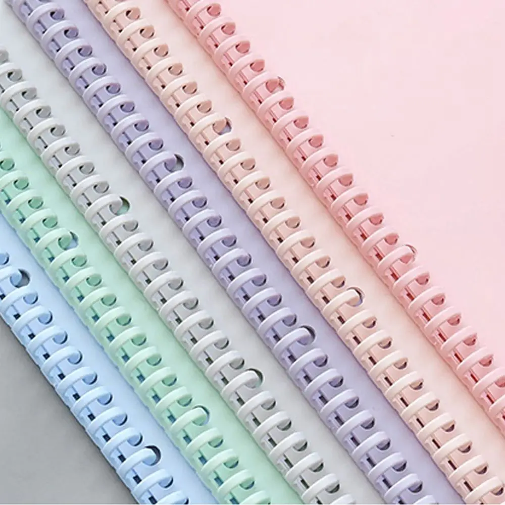 Binder Binding Clips Notebook Supplies Scrapbook Binder Loose-leaf Paper Book A4 Notebook Binding Clips 30 Holes Circles Ring