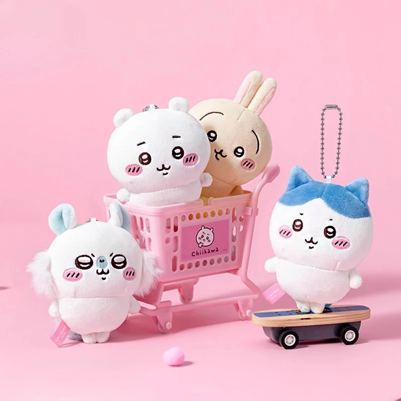 

chiikawa goods doll pendant cute bag pendant key chain pendant present usagi Momonga hachiware