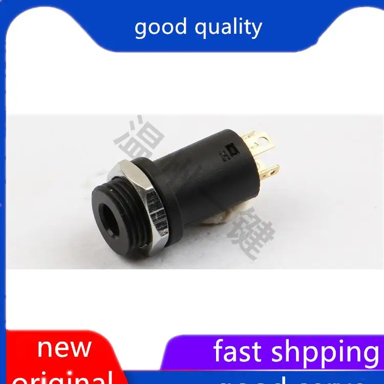 

10pcs original new PJ-3640 headphone socket 3.5 threaded dual channel stereo 4-section 3 vertical audio base