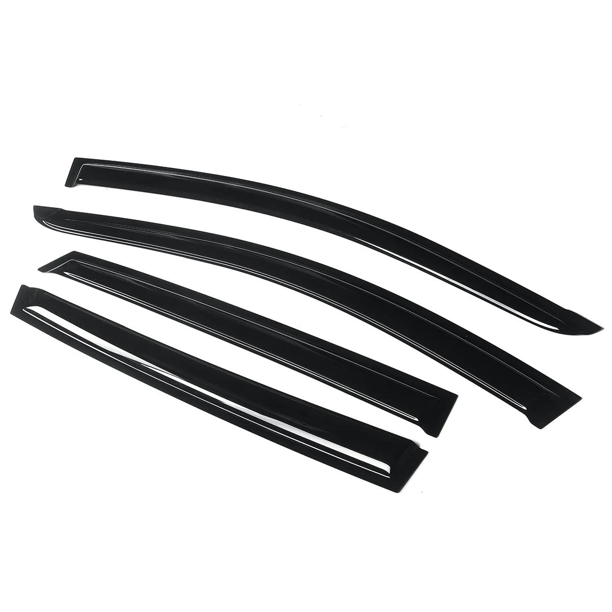 

4x Side Window Deflector Tinted Window Visor Vent For Hyundai Accent RB Hatch 5D 2011+ Wind Shields Sun Rain Guard Deflector