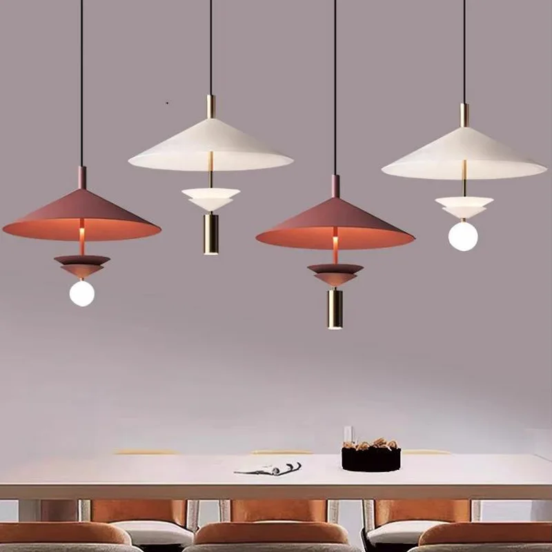 

Nordic Modern Simple Chandelier American Restaurant Bedroom Hot Pot Shop Counter Concentration Chandelier