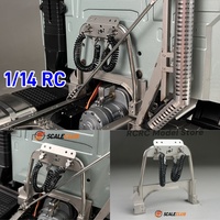 SCALECLUB 1/14 RC Truck Wires Rack QGJ-VO-1 For Tamiya 1 14 RC FH16 MAN TGX 770S Trailer Tipper Model DIY Parts Aaccessories