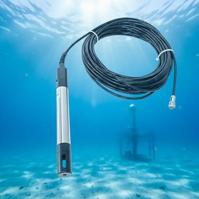 Marine CTD Sensor Temperature Salinity Depth Recorder Ocean Water Quality Monitoring Probe for Hydrographic Survey