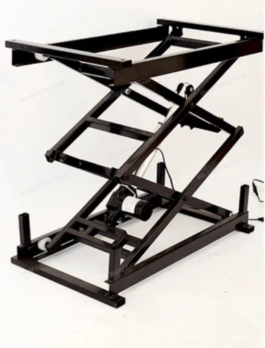 

Small electric Lifting platform workbench, Liftings platform, mobile push rod lift, lifting machine, liftings device bracket