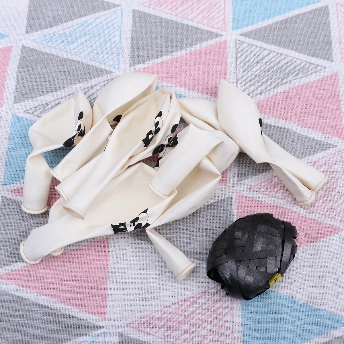 

11Pcs Panda Balloons Set 12Inch Printed Latex Cartoon Party Decorations Birthday Home Ceiling Wall Hanging Reusable