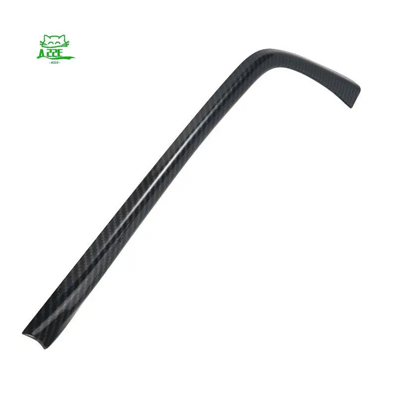 A22E-Carbon Fiber Car Gear Shift Panel Side L Shape Strips Trim Interior Modification For BMW 3 4 Series 3GT F30 F31 F32 F34