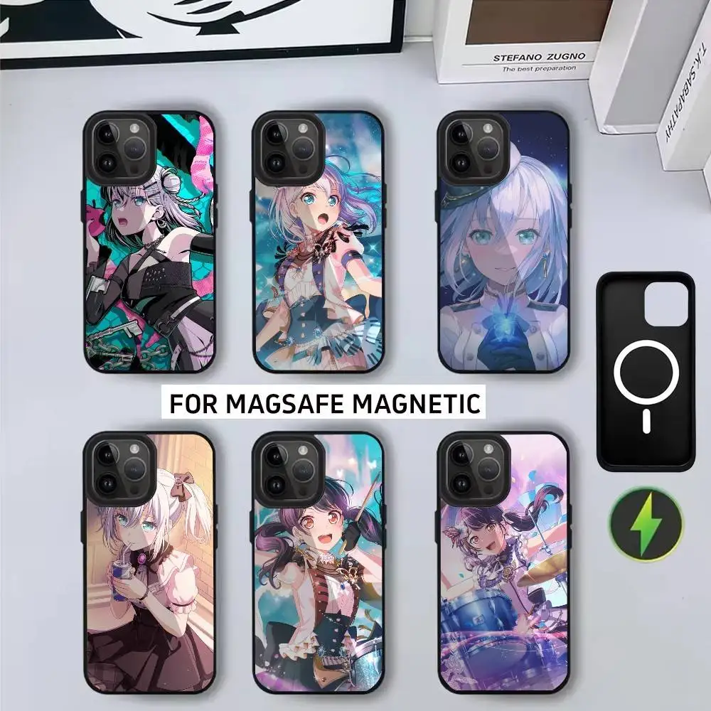 

A-Ave M-Mujica B-BanG D-Dream-ES! Phone Case For iPhone17,16,15,14,13,12,11 Plus,Pro Magnetic For Magsafe Wireless Charging