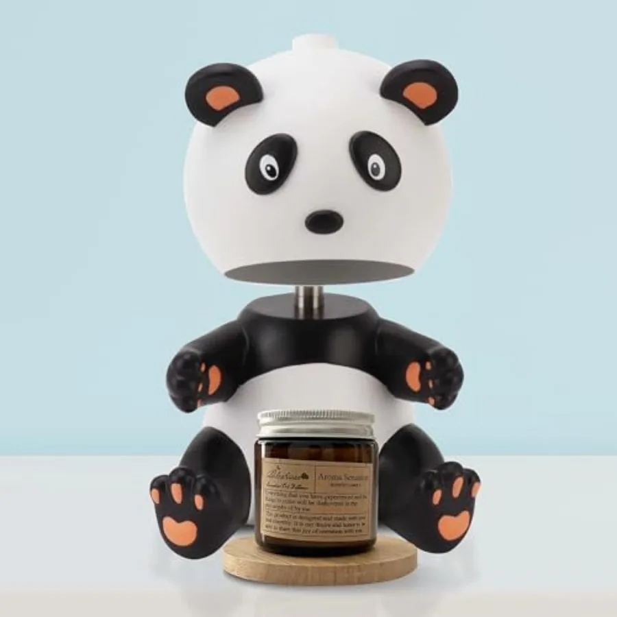 

Candle Warmer Lamp Bear Design with Timer, Scented Candle Fragrance Diffuser; Cute Home Table Decor for Bedroom, Kitchen and Of