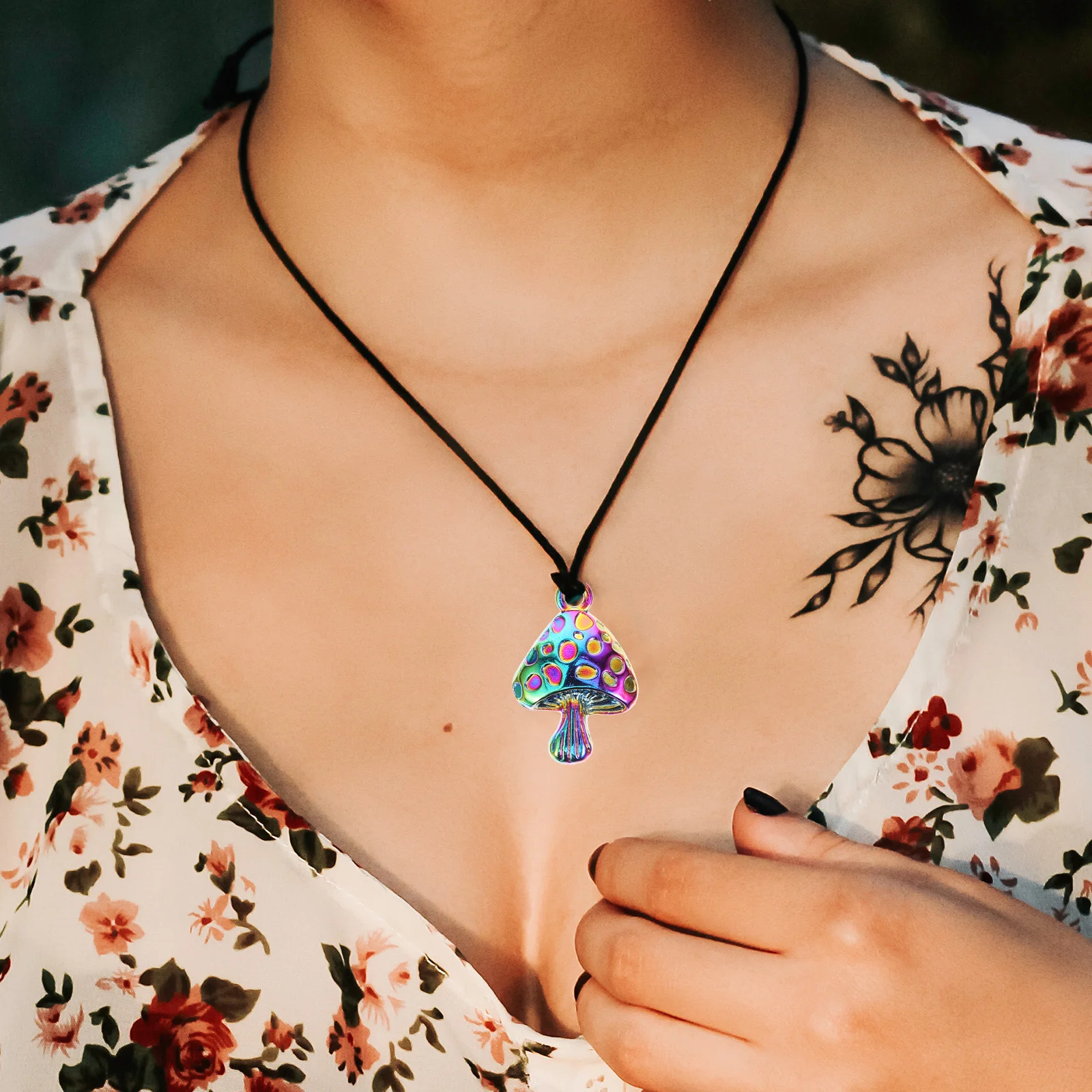 

10pcs Colorful Mushroom Charms Alloy Pendants For Diy Jewelry Making Craft Necklace Earring Hanging Ornaments Diy Accessories