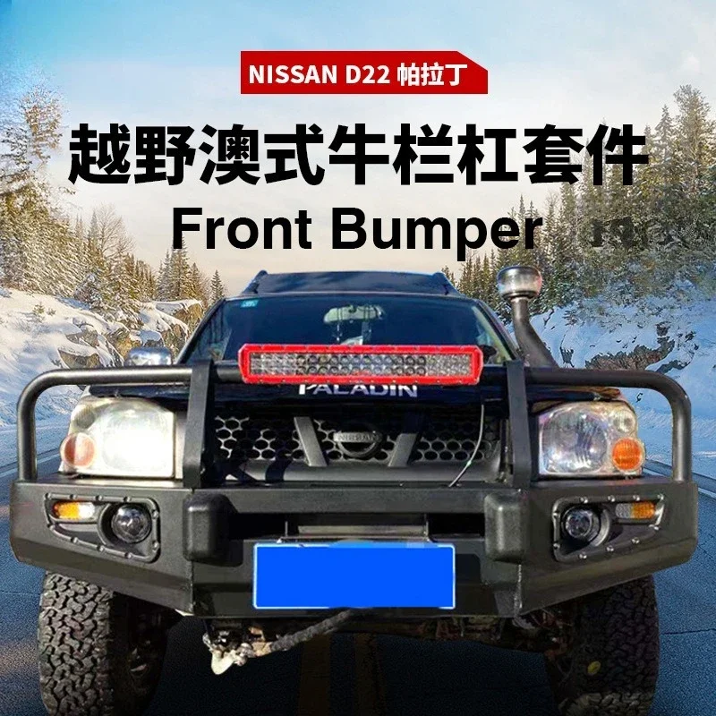 

Suitable For Nissan D22 Bumper, Paladin Front Bumper, Anti-Collision Bar Front Bumper Body Kit Retrofit Accessories