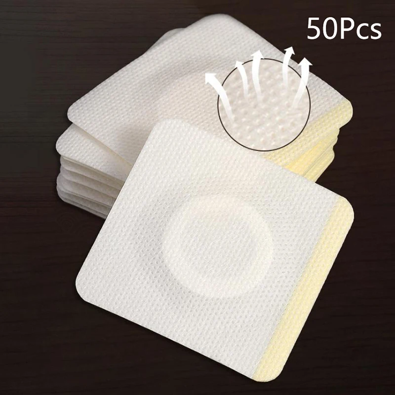 10/20/50pcs Disposable Castor Oil Pack Self-Adhesive Navel Stickers Seepage Resistant Belly Button Protectors Replacement