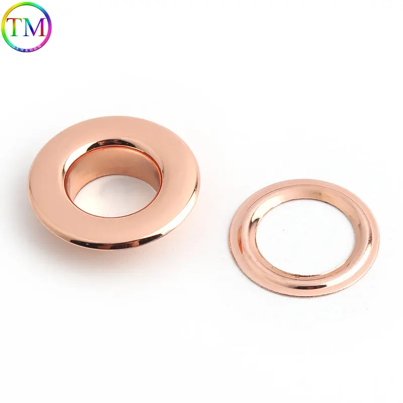 

10-50 Pieces Rose Gold Metal Eyelets Grommet With Washer Round Eye Screw Ring Diy Leather Bags Craft Hardware Accessories