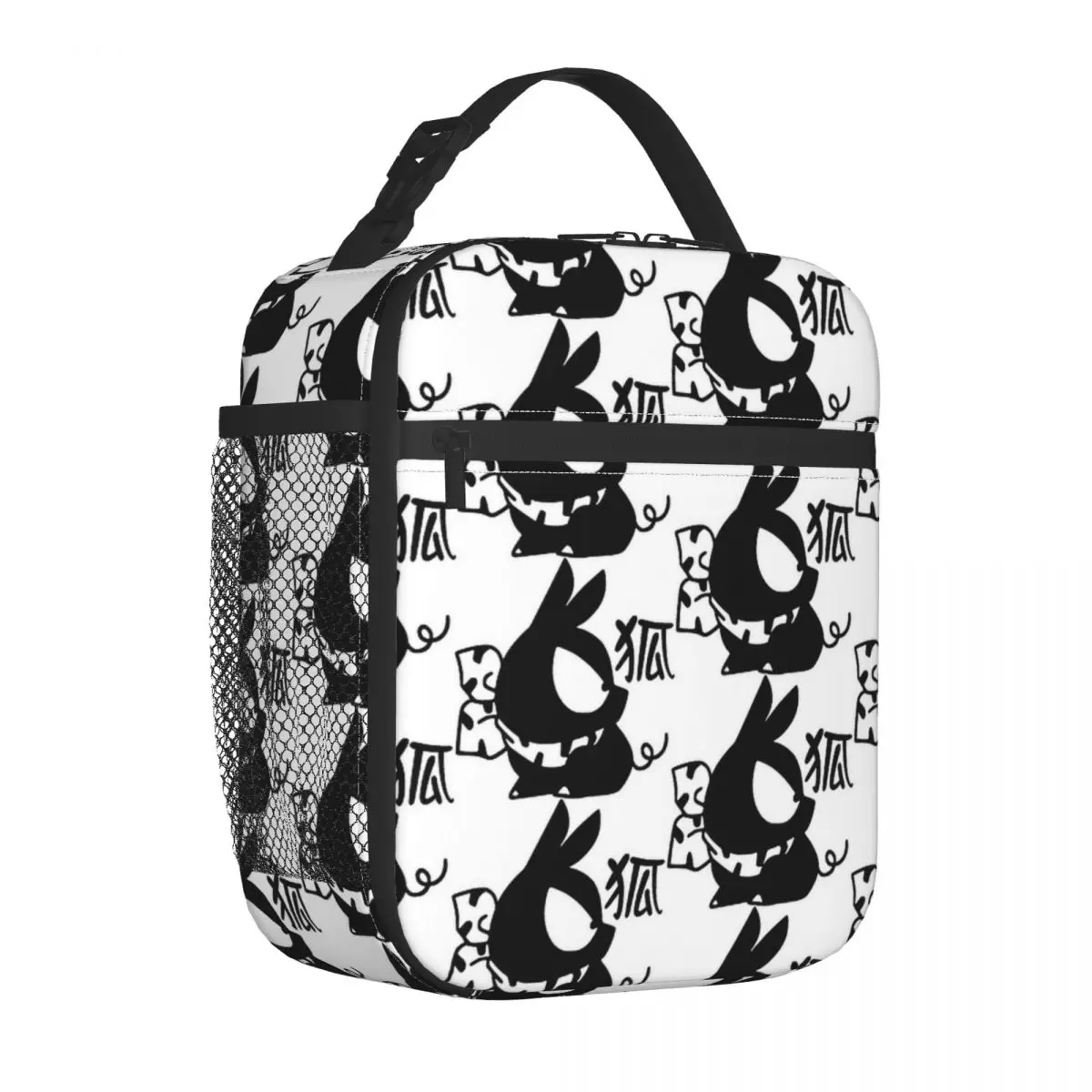 

P-Chan Pig Kanji Ranma Insulated Lunch Bag Cooler Bag Reusable Lunch Container Large Tote Lunch Box Food Bag College Outdoor