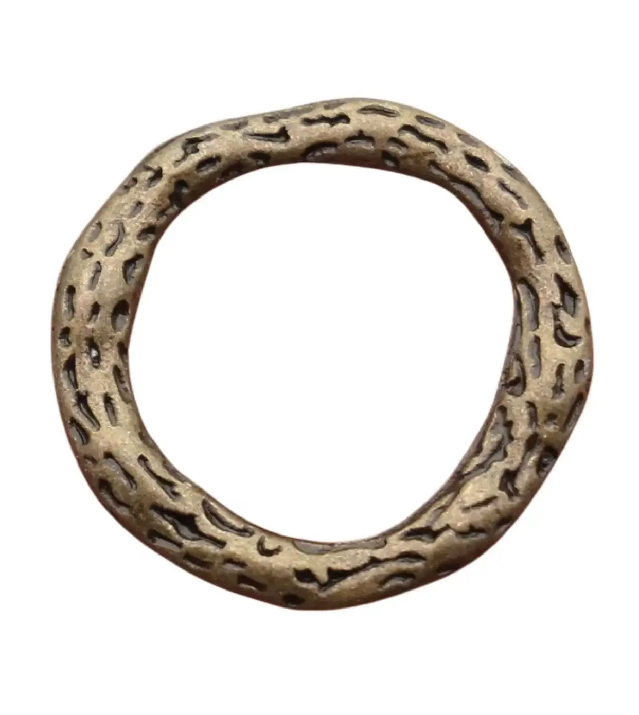 

15pcs 21mm Zinc Alloy metal ring shaped charms for handmade HW4040 accessories