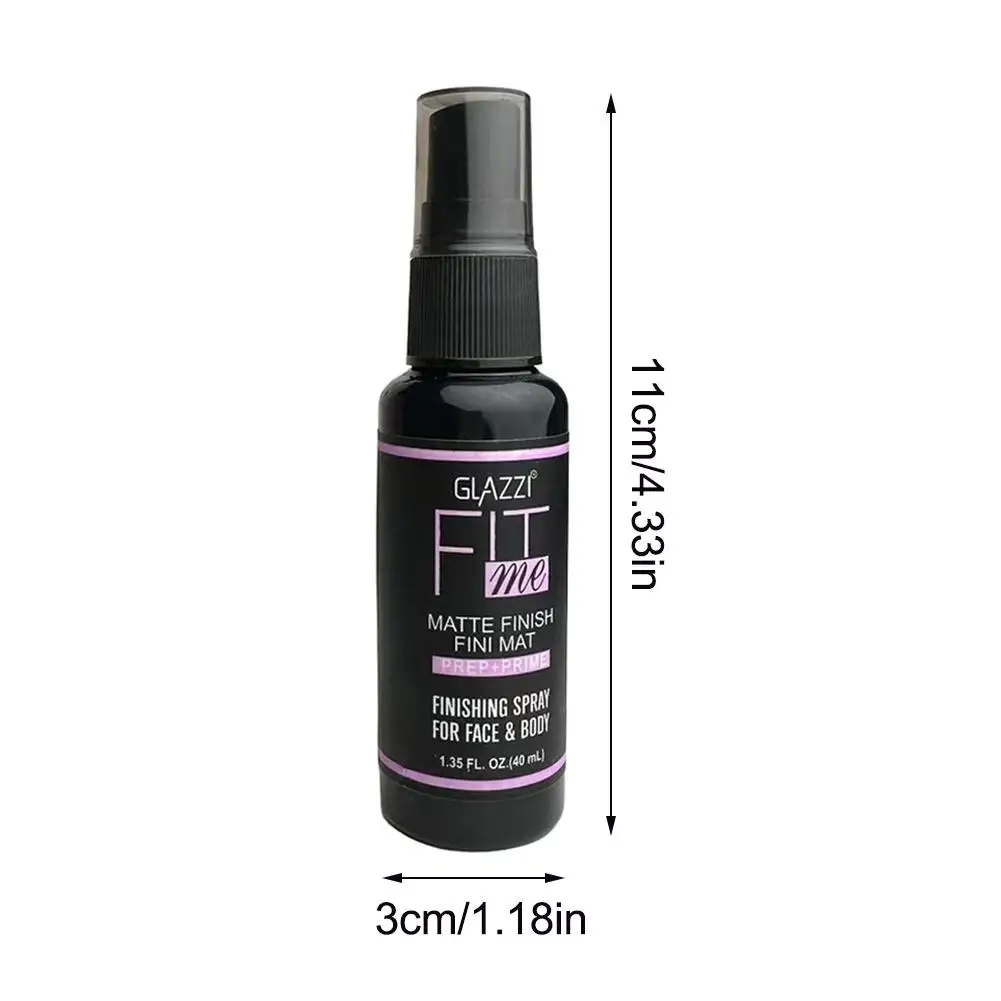 Spray de ajuste de maquillaje de imprimación, líquido Facial hidratante de larga duración, acabado mate, ajuste, Control de aceite, cosmético