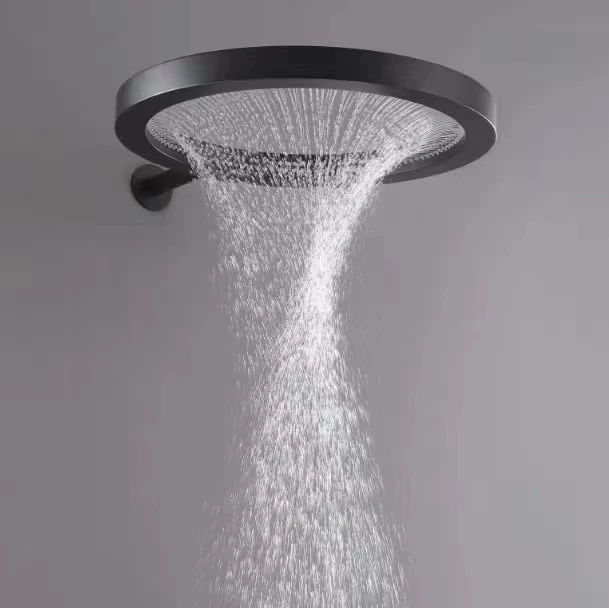 MENHONYI High Quality 20 inch Rainfall Rain shower head Brass SUS304 Stainless steel Luxury Wall Mounted Round Top Shower head