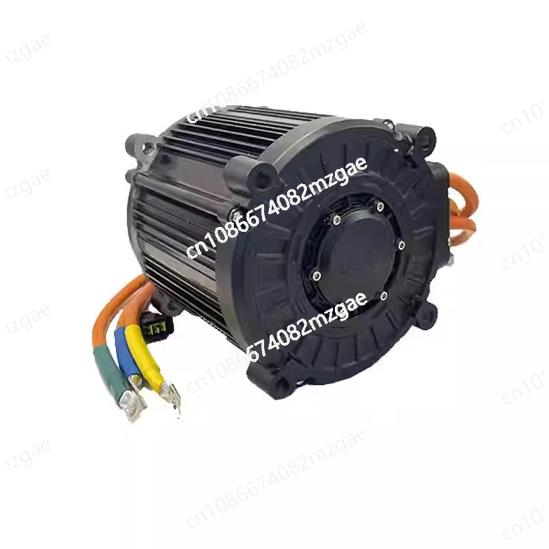 QS165 60H 20kW High Power Mid Drive Motor with 1:2.37 Gearbox, IPM PMSM Encoder Hall Type for E-Bike and EV Applications