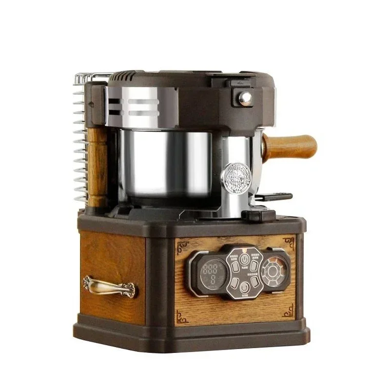 Coffee Roaster Electric Heating Direct Fire Low Noise Home Commercial Automatic Small Retro Bean Roaster