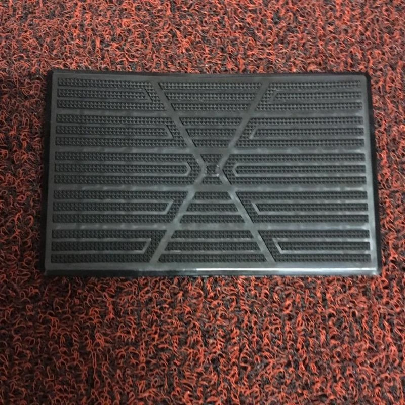 Artificial Foot Heel Plate Pedal Pad PVC Skidproof Mat for Car Truck