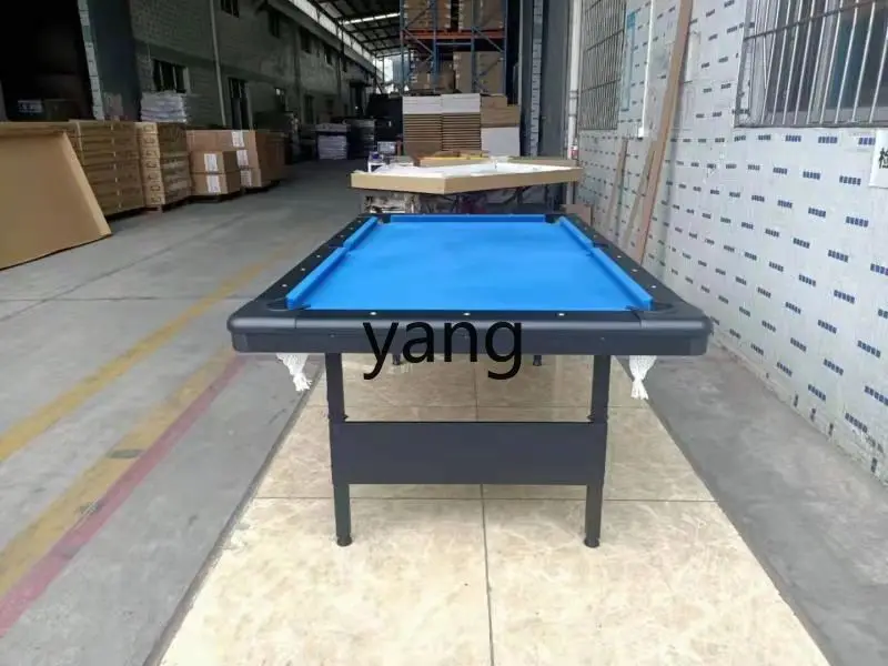 CX  Indoor Household 6 '7' Pool Table Black 8 Nine Ball Folding Leg Billiards Board Game