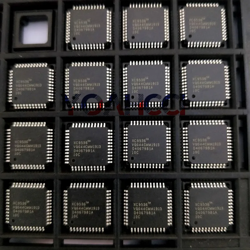 XC9536-10VQG44C XC9536 XC9536-10VQG44 (5-50 قطعة) شحن مجاني QFP44 شريحة CPLD IC قابلة للبرمجة داخل النظام، أصلية في المخزون