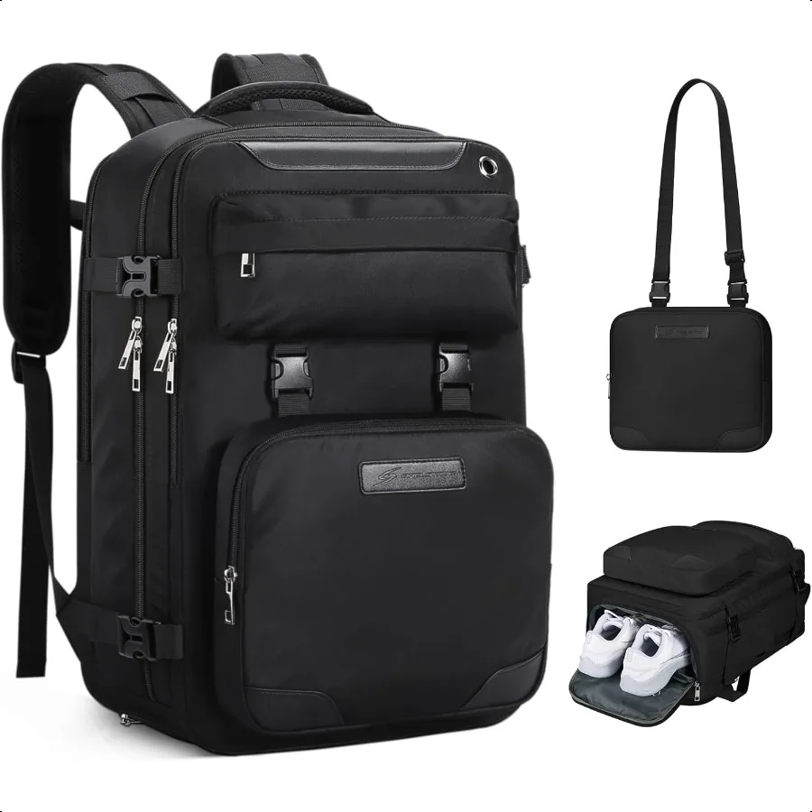

Travel Backpack for Women Men35L Laptop Backpack Fits 17Inch Laptop Waterproof Carry On Backpack for Airplanes with Detachable