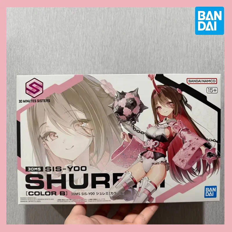 

В наличии Bandai Genuine Anmi 30 м Sis-Y00 Shuremi [Цвет B] Ver. Мобильный костюм для девочек, сборная модель, экшн-фигурка, коллекция игрушек