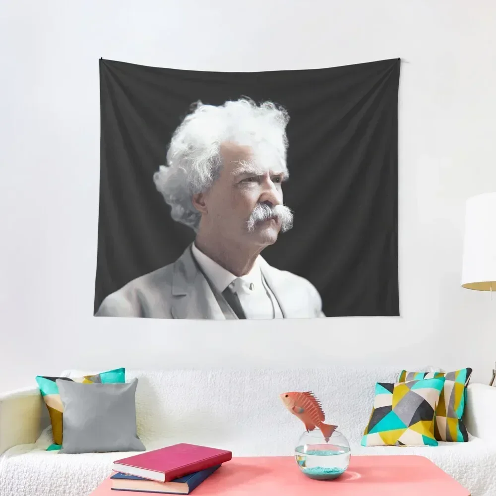 Mark Twain Tapestry Home Supplies Room Decor Korean Style Outdoor Decoration Decoration Aesthetic Tapestry