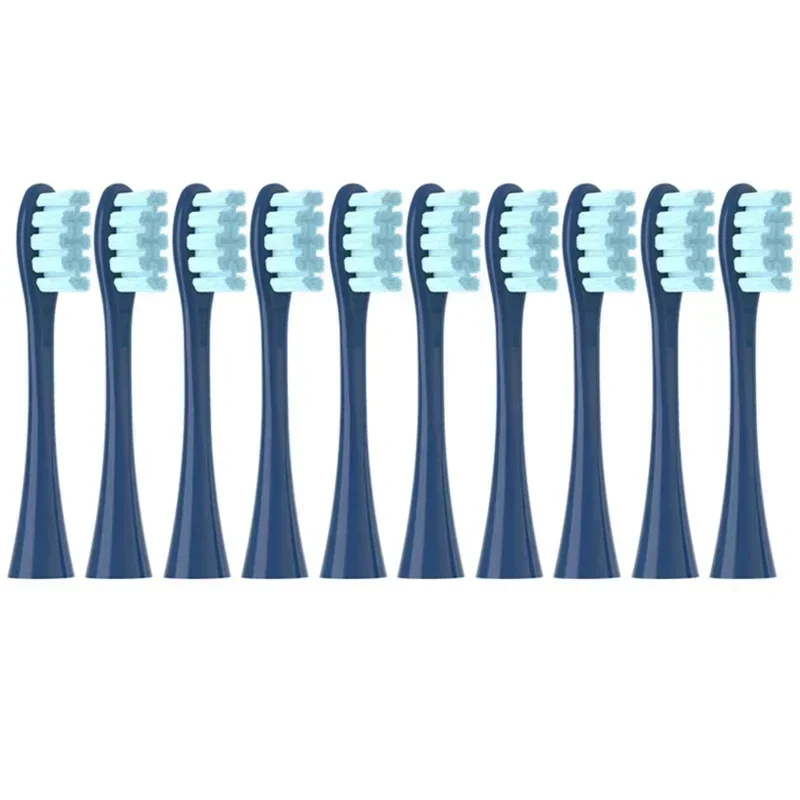 교체 브러시 헤드, Oclean Flow X X X PRO F1 One Air 2 전동 칫솔 교체 헤드 A, 10PCs