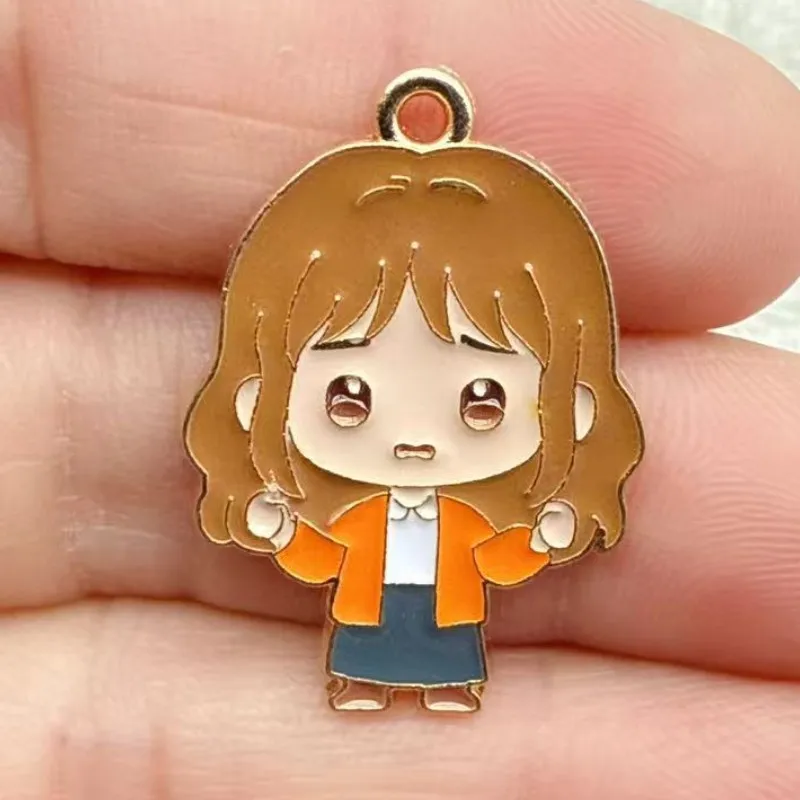 10pcs Strangers Things Decorations Cute Alloy Pendant Anime Figures Children's DIY Creative Fashion Jewelry Accessories Gift