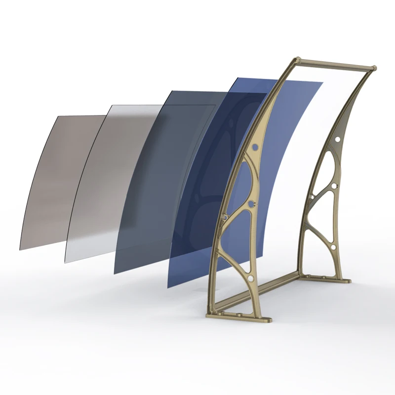 Aluminum alloy canopy eaves household awning rain frame canopy board