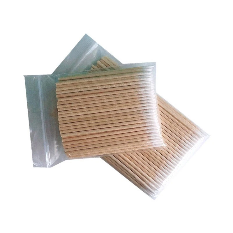 100Pcs Wood Cotton …