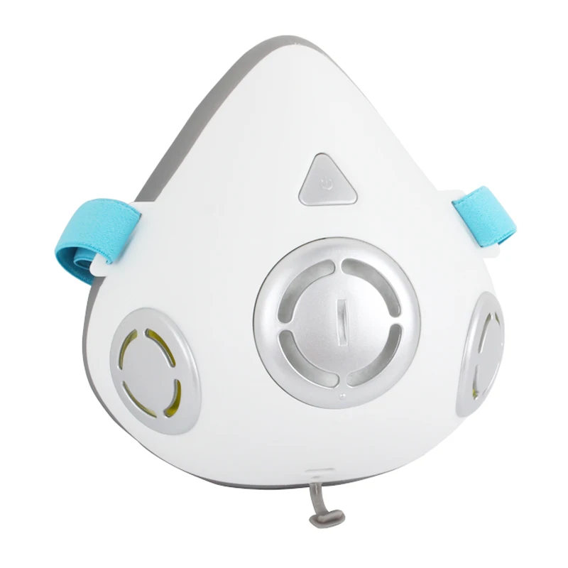 2024New Headworn Charging Intelligent Mask Breathing Valve Electric Mask Face Fresh Air Fan Small Portable Air Purifier