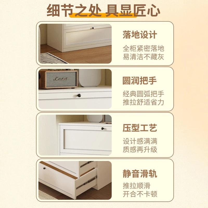 خزانة فولاذية لخزانة الحديد المطاوع البسيطة الحديثة، خزانة بأدراج، خزانة بأدراج متعددة الطبقات لأرضية الرياح الكريمية