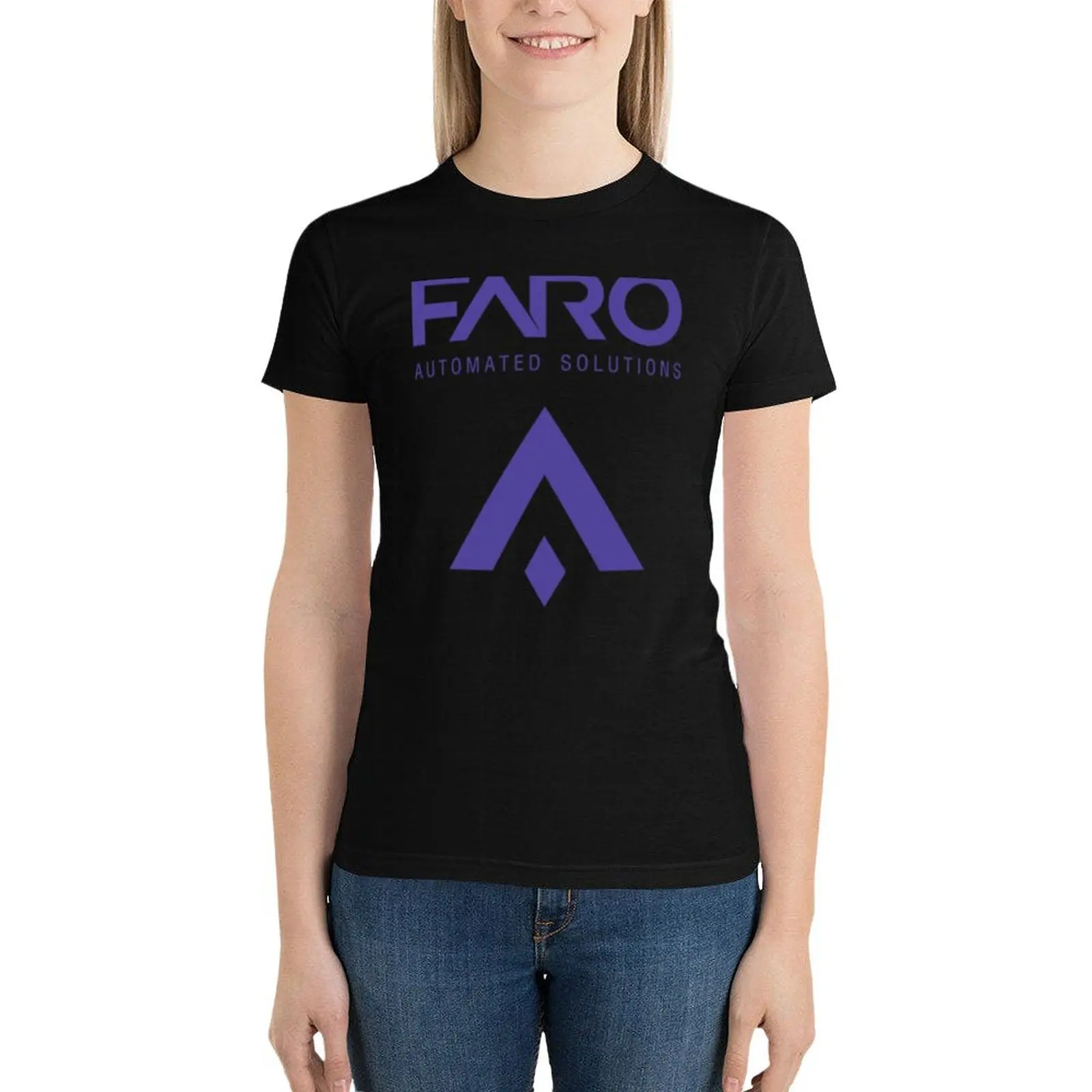 FARO Automated Solutions T-Shirt summer tops summer clothes graphics Women t-shirts