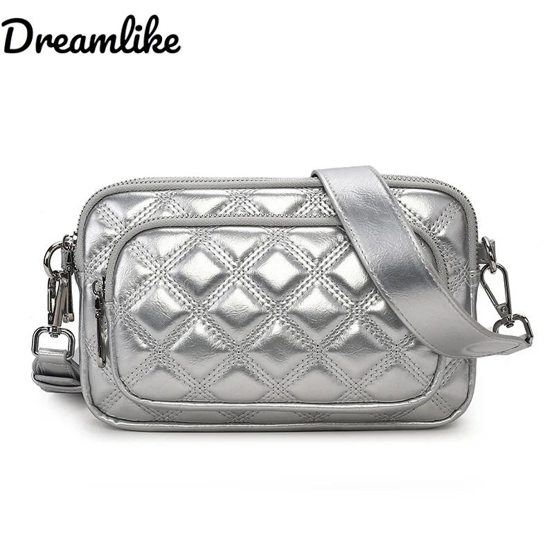 

Women's Bag ﻿2026 New Rhombus Chain Bag Korean Style Fashion Women's Shoulder Crossbody Bag Women's Small Square Bag