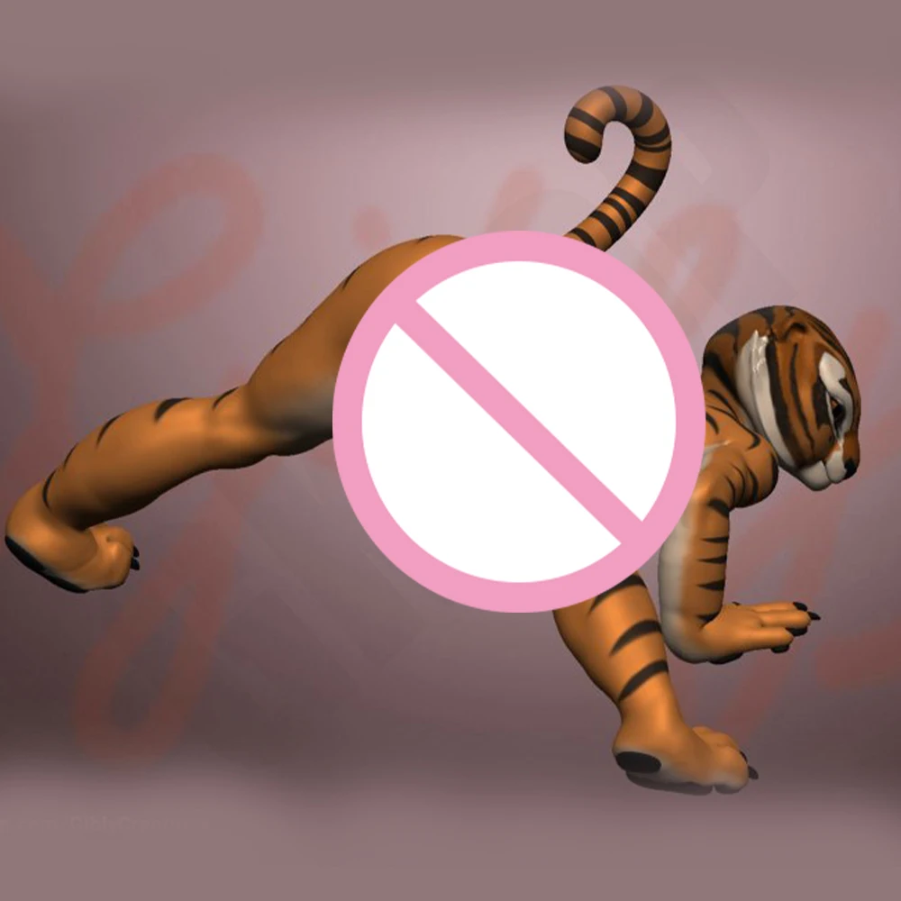 NSFW Mutter Tiger 1/24 Scale Resin Figure Model Kit Sexy Diorama Unassembled Unpainted Doll 3D Printing DIY Statue Crafts Toy